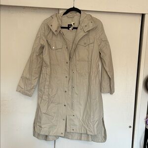 GAP Women's Tanhoodie long jacket size oversized xs petite NWT